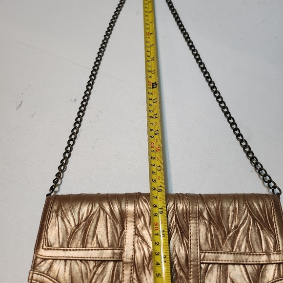 Vintage Jessica McClintock Dark Gold Shoulder Bag, EUC - Picture 13 of 14